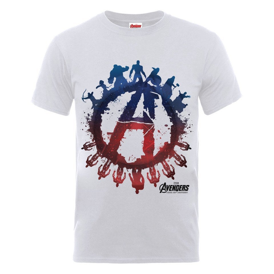 Grey avengers t shirt clearance
