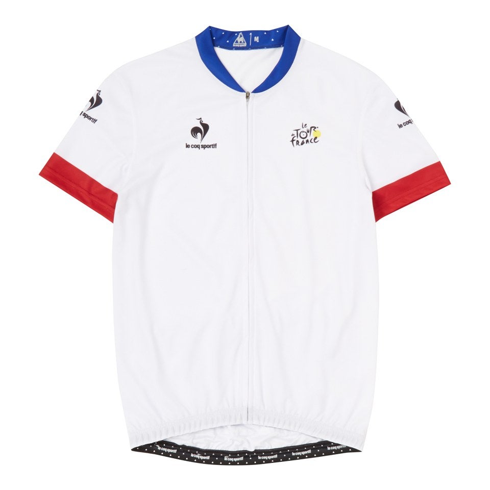 Le Coq Sportif Tour de France 2015 Leaders Official Specific Jersey - White