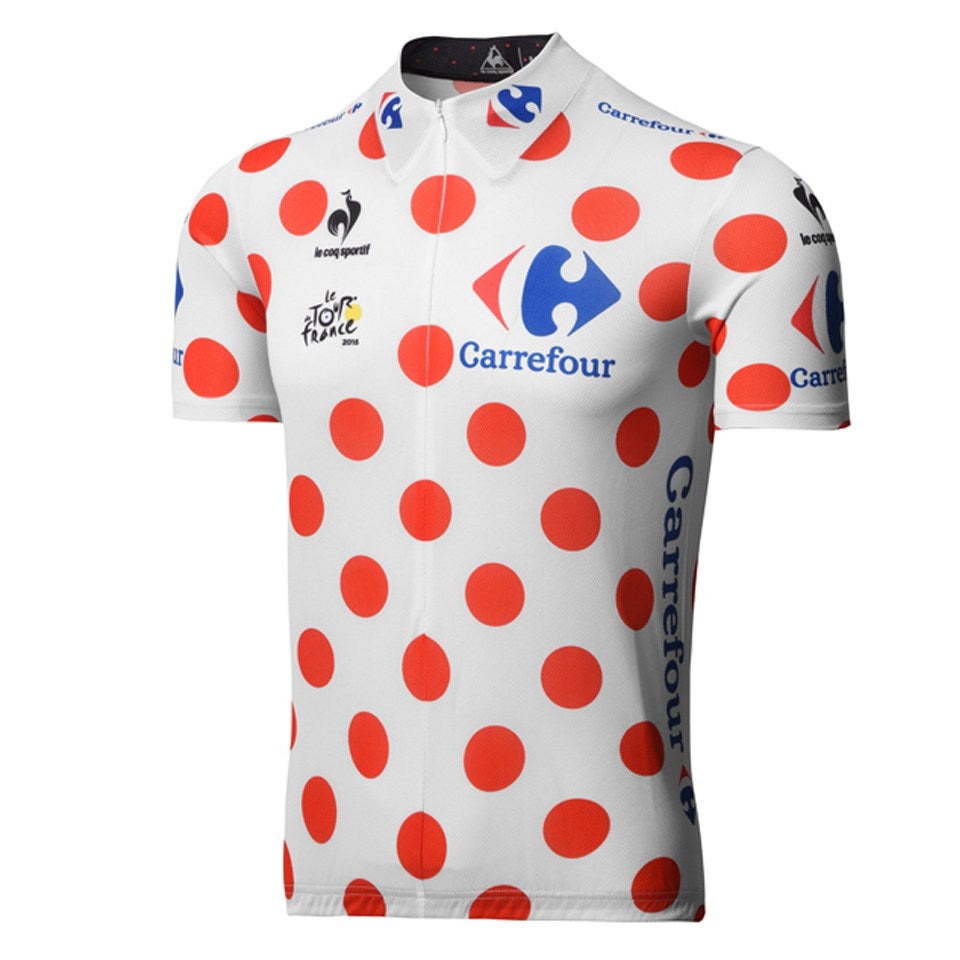 Le Coq Sportif Children's Tour de France 2015 King of the Mountains Official Jersey - Polka Dot