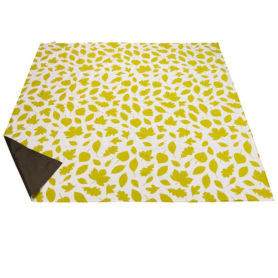 Anorak Woodland Leaves Picnic Blanket 