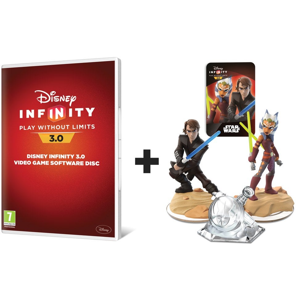 Disney Infinity 3.0: Video Disc with Twilight of the Republic Play Set