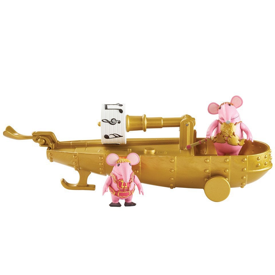The Clangers Musical Boat with Two Figures Toys Zavvi UK