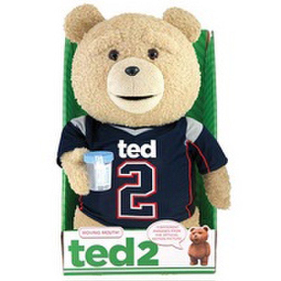 Ted Ted Animated Explicit Football Outfit Talking 16 Inch Plush