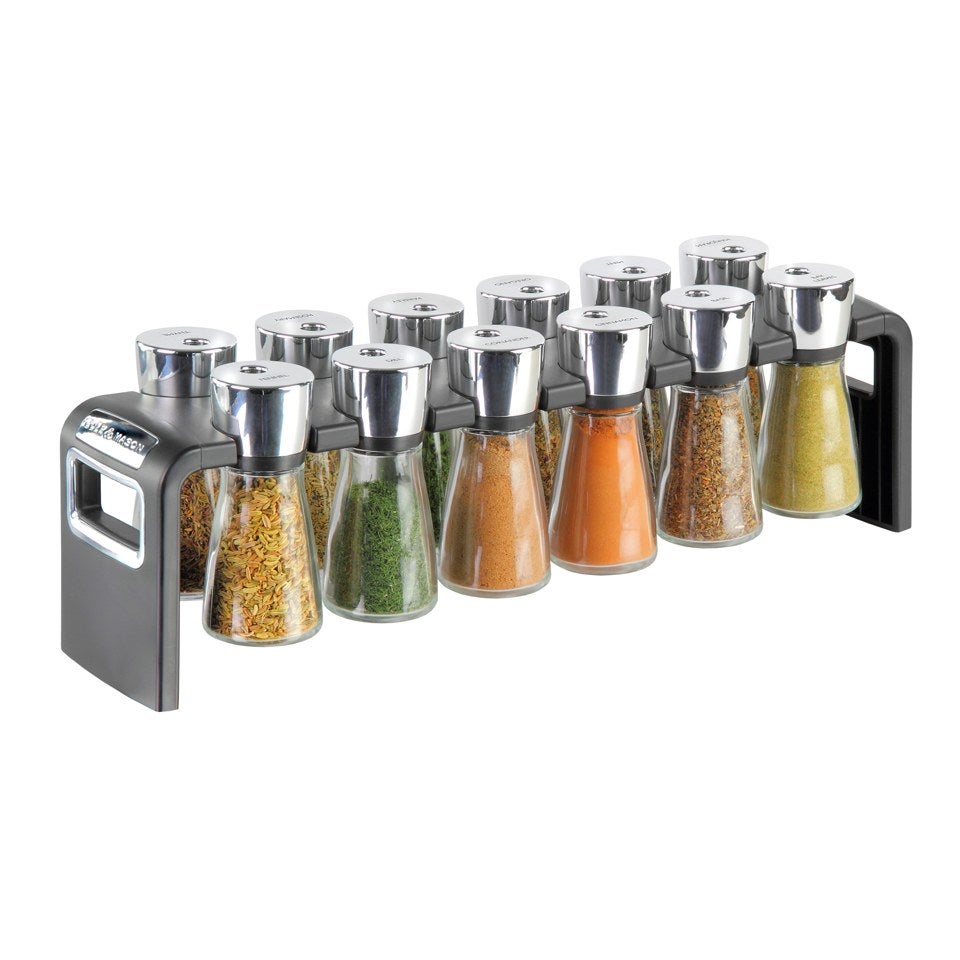 Stainless Steel Cole And Mason Herb And Spice Rack Cole Mason
