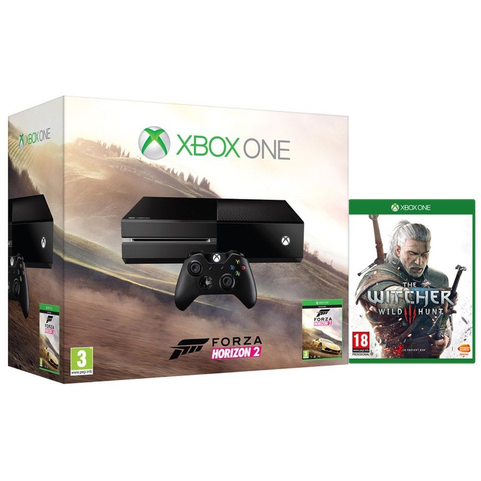 Xbox One Console - Includes Forza Horizon 2 & The Witcher 3