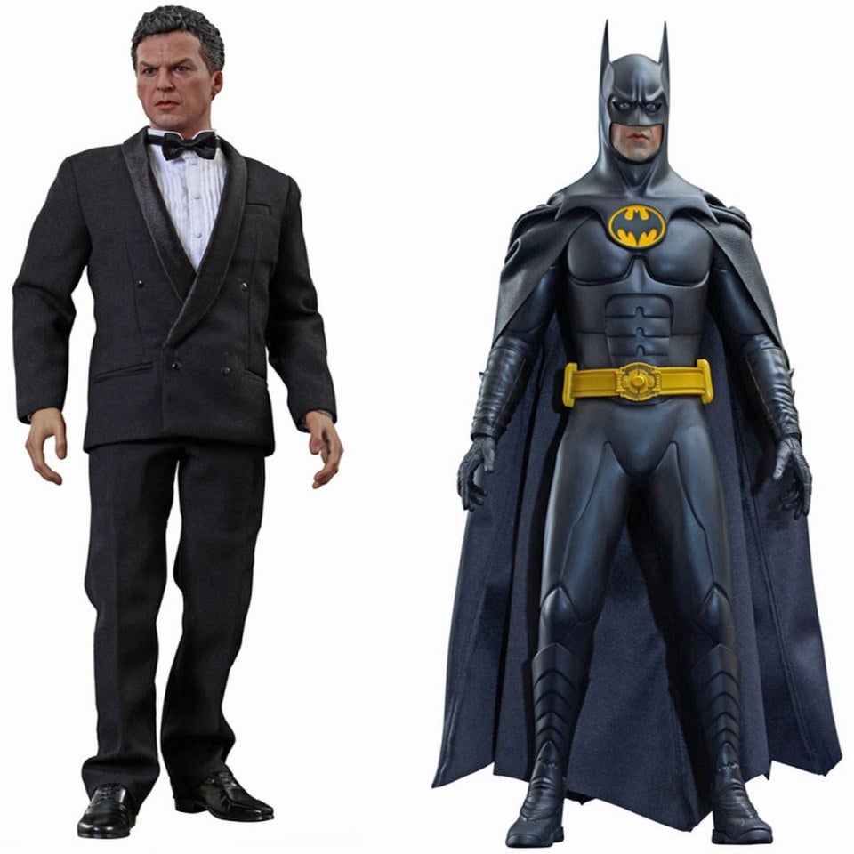 Hot Toys DC Comics Batman Returns Batman and Bruce Wayne 1:6 Scale Figure  Merchandise - Zavvi US