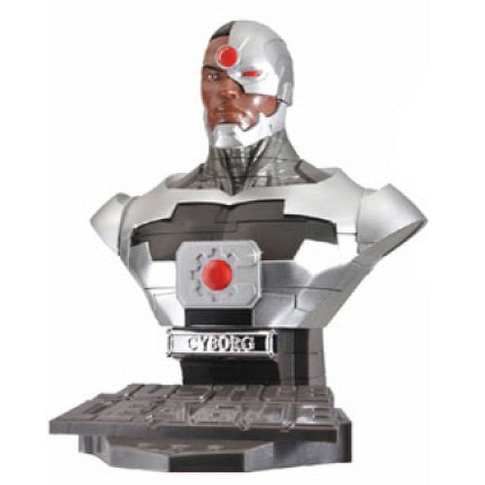 DC Comics Cyborg Solid 3D Puzzle Merchandise Zavvi UK