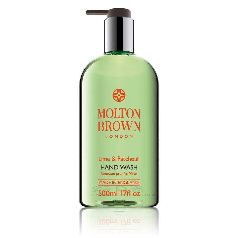 Molton Brown Lime and Patchouli Hand Wash (500ml) lookfantastic 台灣站