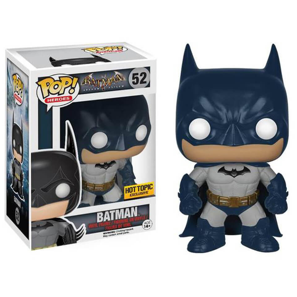 Figura Pop! Vinyl Batman (traje azul) - Batman: Arkham Asylum Merchandise |  Zavvi España