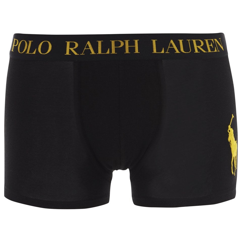 Polo Ralph Lauren Men's Classic Trunk Boxers Black/Gold