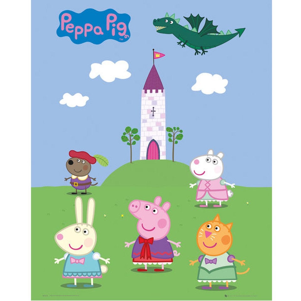 Peppa Pig Fairytale 16 x 20 Inches Mini Poster Merchandise
