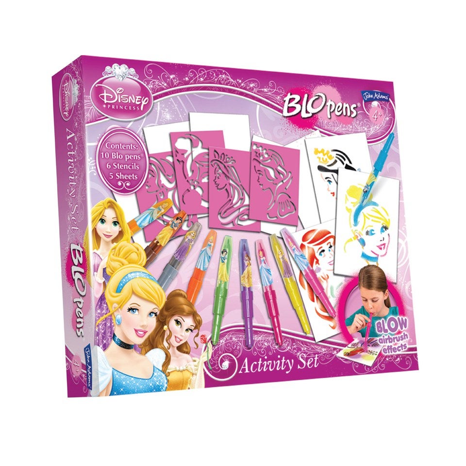 John Adams Disney Princess Activity Set Blo Pens Toys - Zavvi US