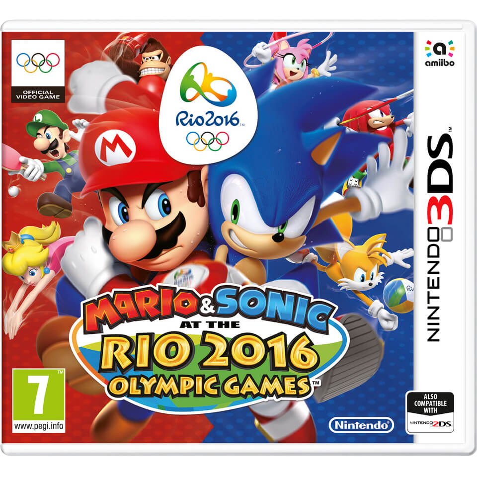 Mario and Sonic at the Rio Olympic Games 2016 Nintendo 3DS Zavvi Italia