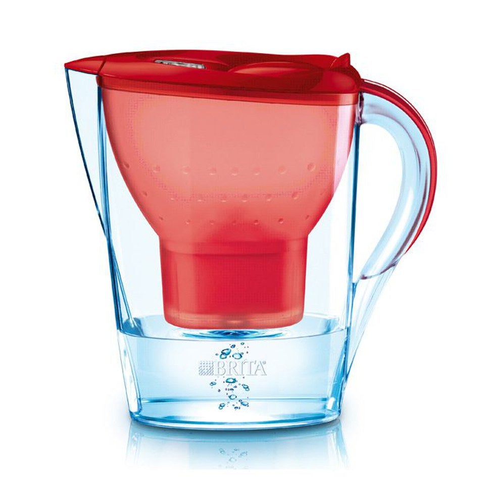 BRITA Marella Cool Water Filter Jug - Red Passion (2.4L), brita marella 