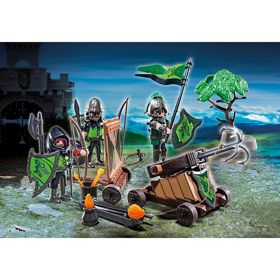 Playmobil Wolf Knights with (6041) - IWOOT US