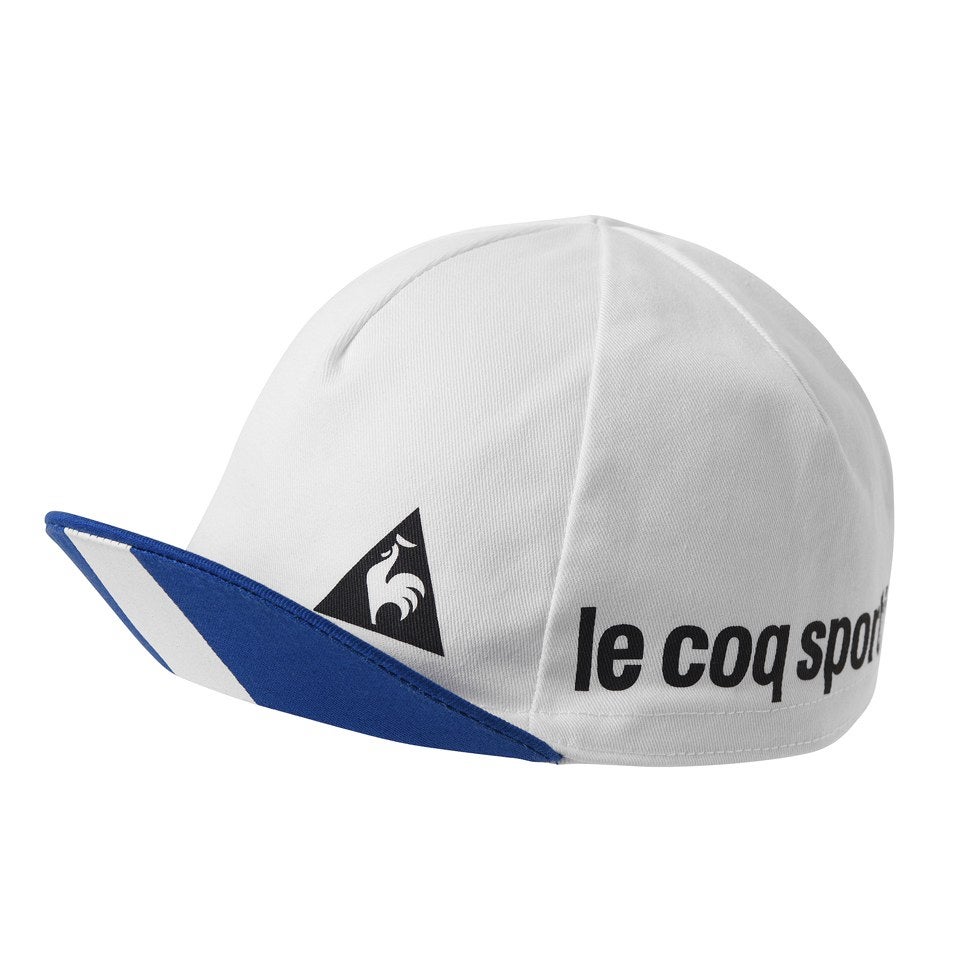 koel fonds vezel Le Coq Sportif Retro Sport Cycling Cap - White | ProBikeKit.com