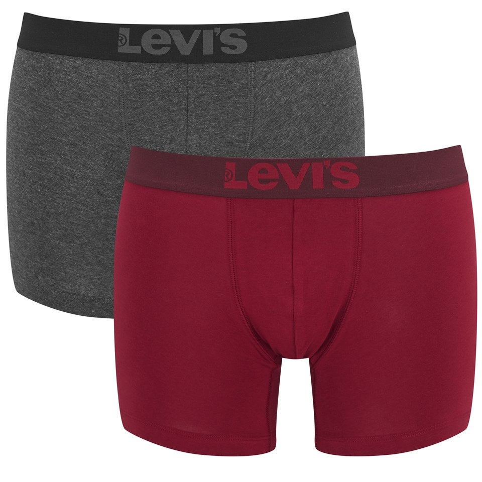 Levi s Men s 200SF 2 Pack Boxer Briefs Redwoods Mens Underwear Zavvi US