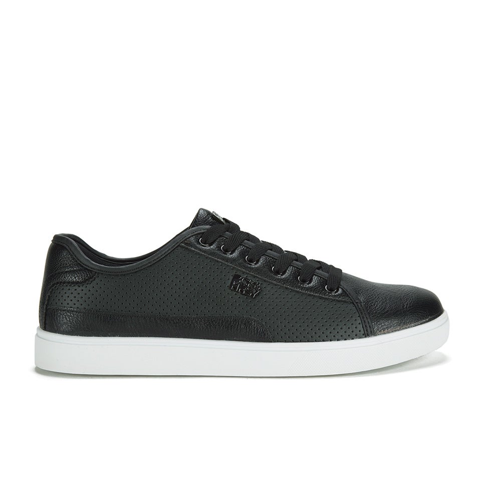 Beck Hersey Men s Remis Perforated Trainers Black Mens