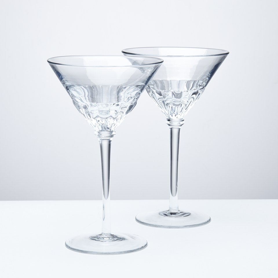 Anton Studio Designs Set of Two Solar Martini Cocktail Glasses