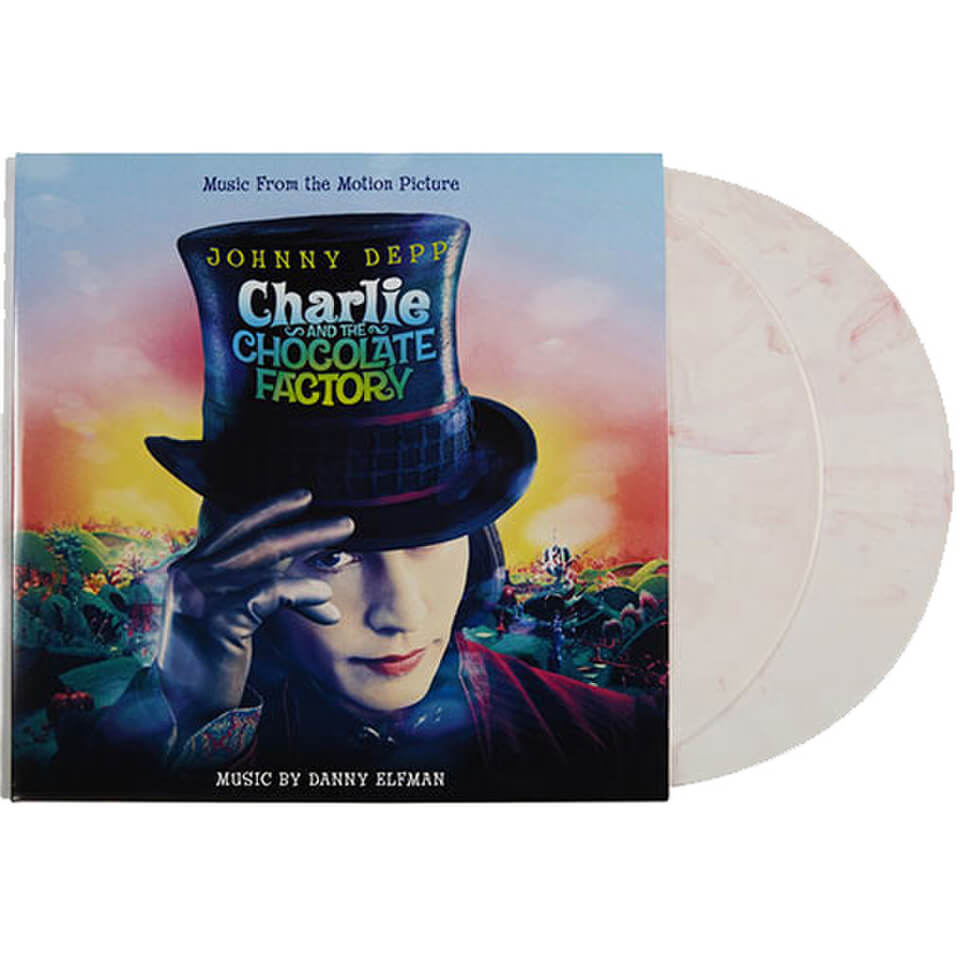 500　Exclusive　Zavvi　Factory　Charlie　And　Chocolate　Only　UK　Merchandise　The　Vinyl　(2LP)　Soundtrack　Zavvi