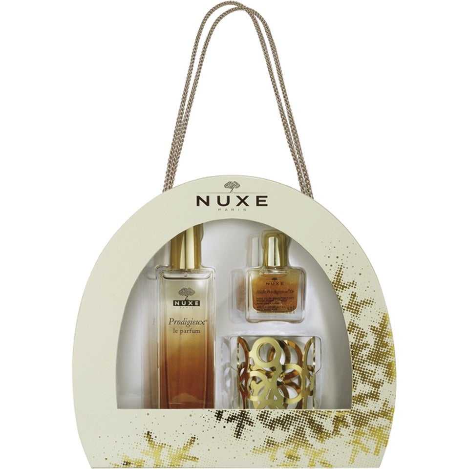 NUXE Prodigieux® Perfume, Dry Oil and Bracelet Gift Set (Worth £47.70)