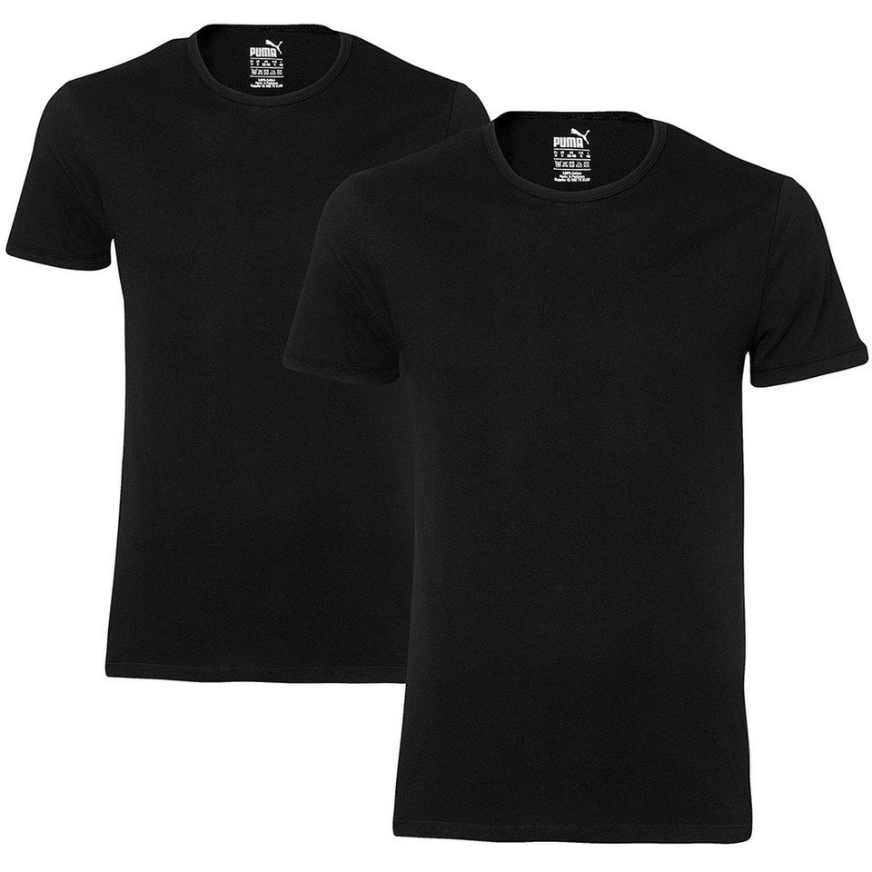 Pack de 2 camisetas Puma - Hombre - Negro Mens Clothing