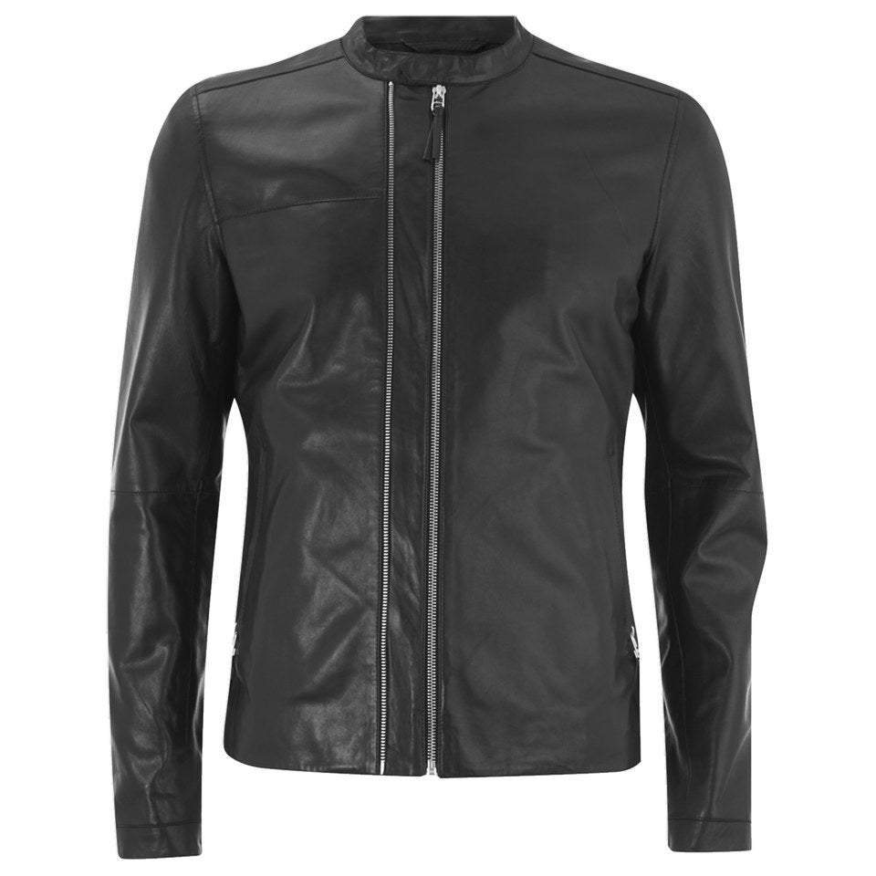 Pretty green addison leather jacket clearance
