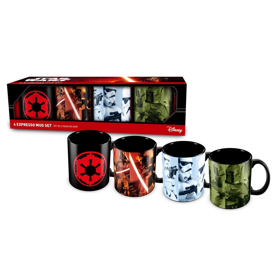 IWOOT Exclusive Star Wars The Force Awakens Espresso Mug Set