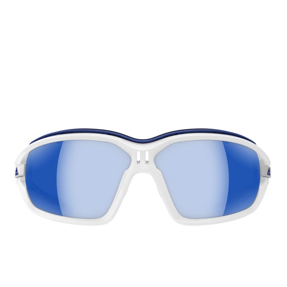 Besluit kat beschaving adidas Evil Eye Pro Sunglasses - White/Blue Mirror | ProBikeKit.com