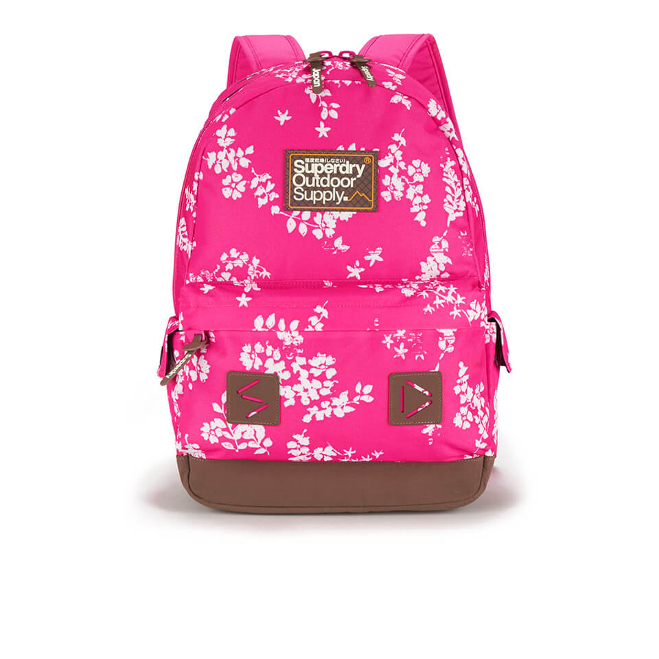 Superdry Women s Hampton Montana Backpack Pink White TheHut