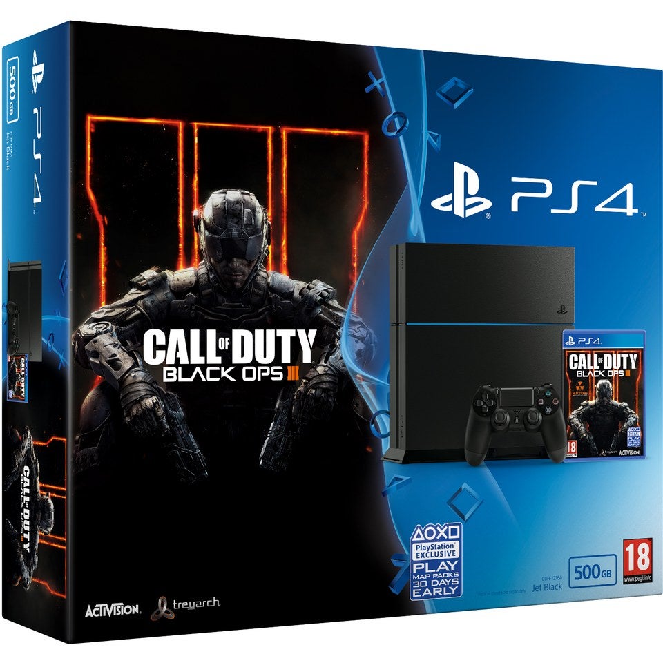 PS4: New Sony PlayStation 4 500GB Console - Includes Battlefield 4 Games  Consoles - Zavvi US