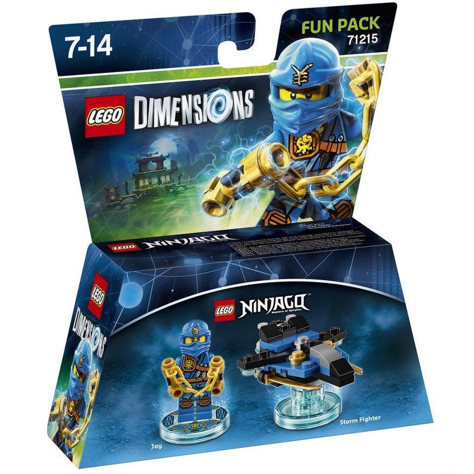 LEGO Dimensions, Ninjago, Jay Fun Pack Games