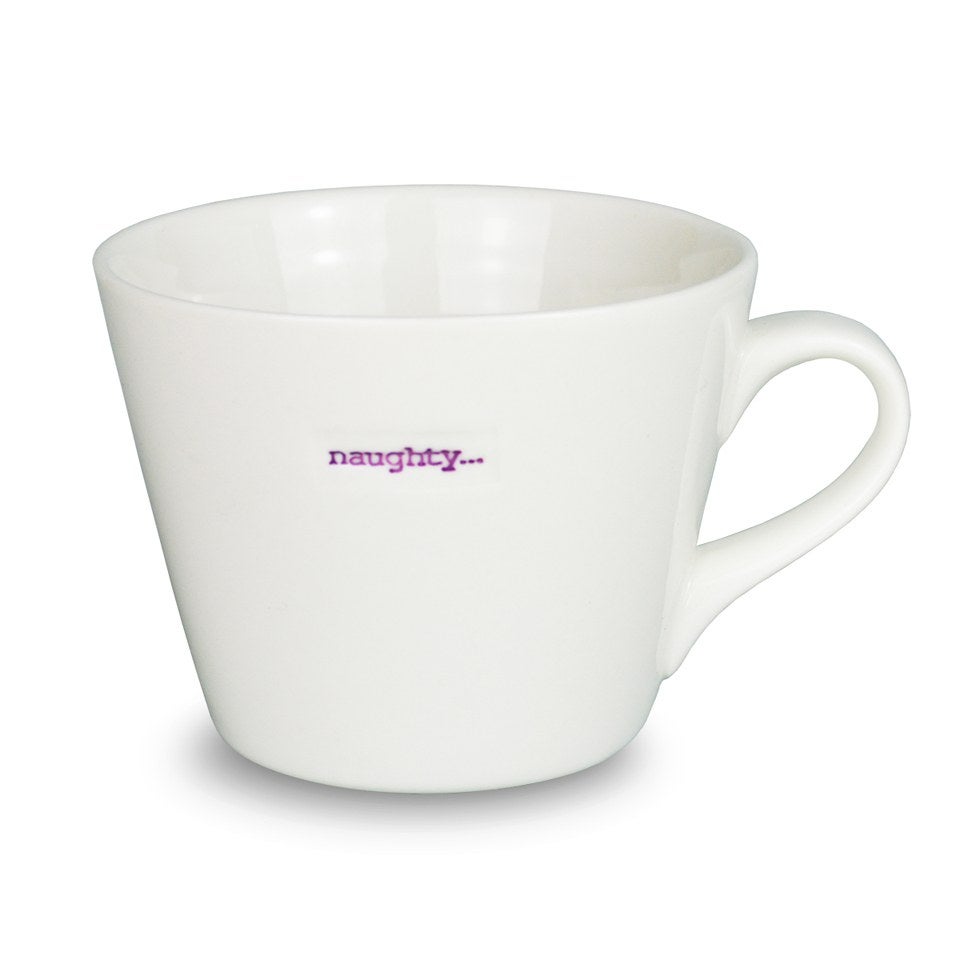 Keith Brymer Jones Naughty or Nice Medium Mug - White