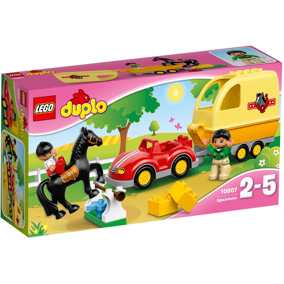LEGO DUPLO: La remorque à chevaux (10807) Toys