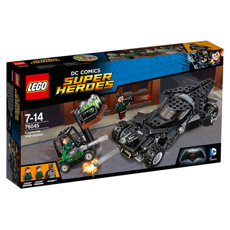 LEGO DC Comics Batman v Superman Kryptonite Interception (76045) Toys |  Zavvi Australia