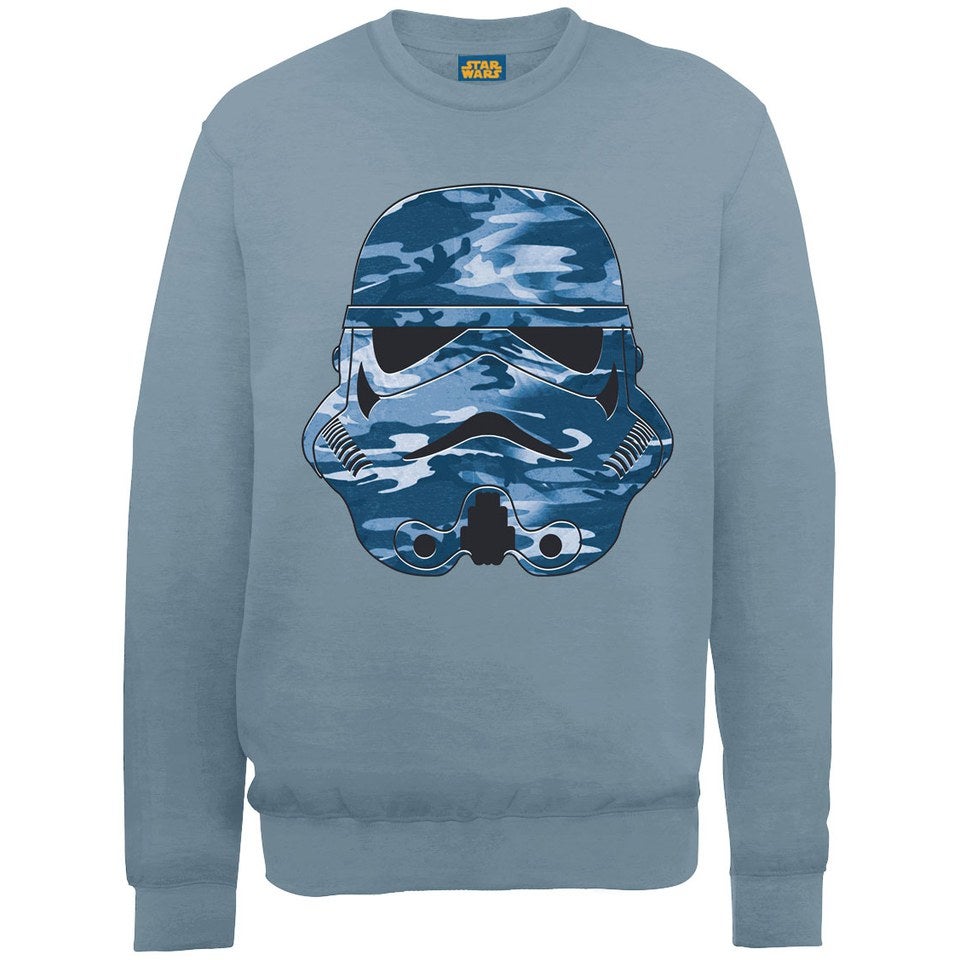 Star Wars Command Stormtrooper Military Blue Sweatshirt Indigo - Main Image