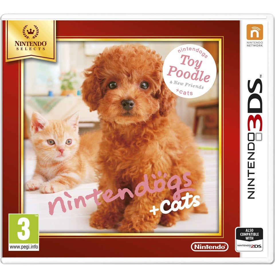 gradvist tvetydigheden Mindful Nintendo Selects Nintendogs + Cats - Toy Poodle Nintendo 3DS - Zavvi (日本)