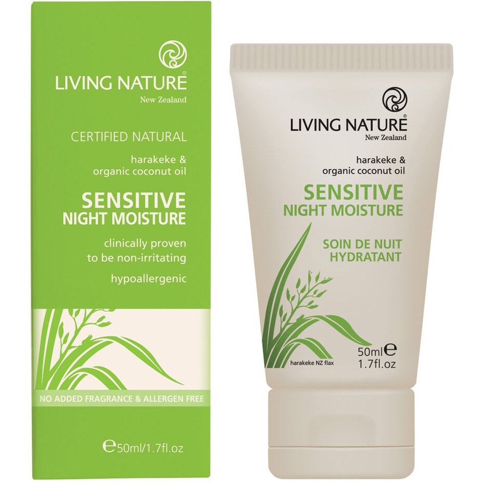 Living Nature Sensitive Night Cream (50ml), Free Shipping