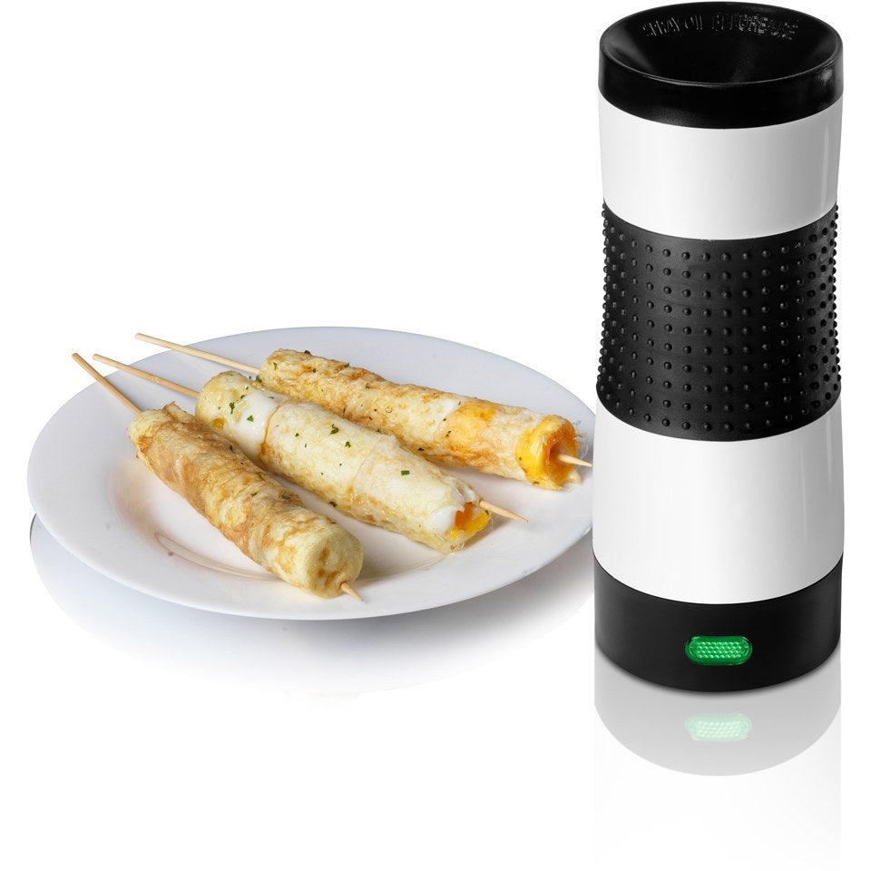 Elgento E27010 Verteggo Vertical Cylinder Grill White IWOOT UK