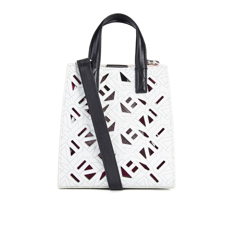 KENZO Women's Essentials Mini Tote Bag - White