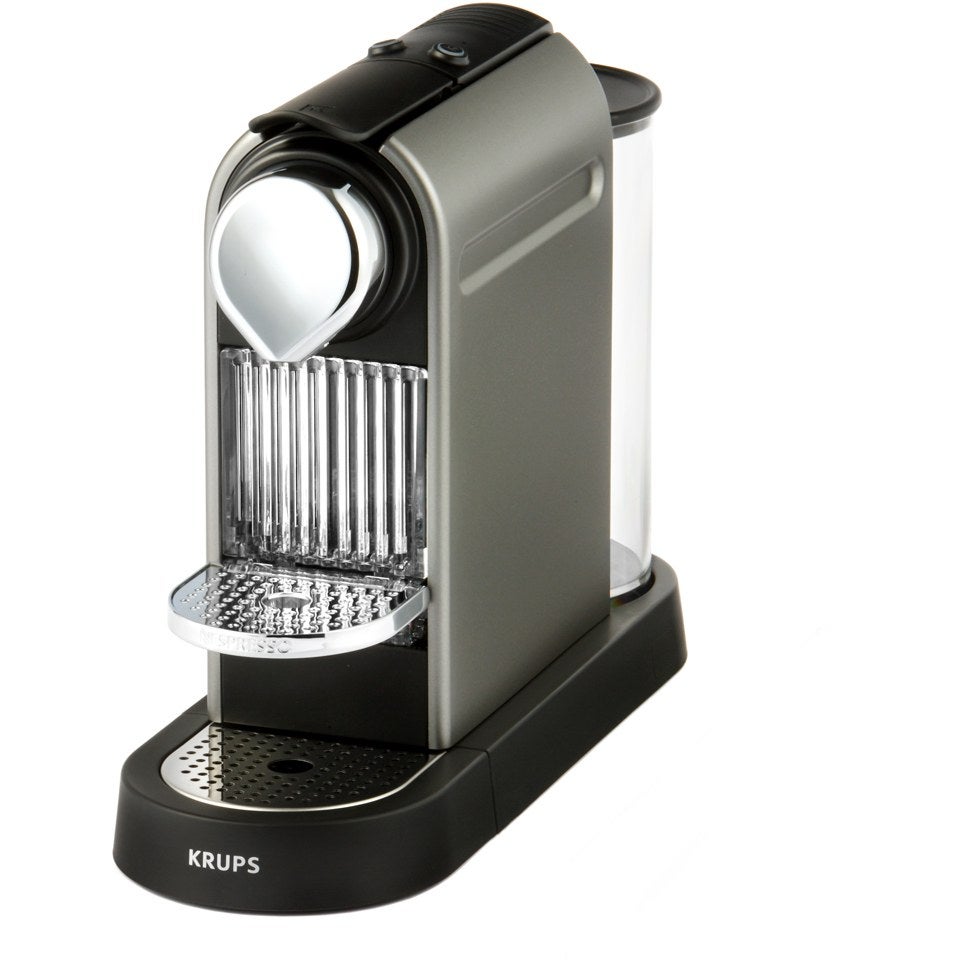 KRUPS Nespresso Citiz Coffee Machine XN720T - Titanium Homeware