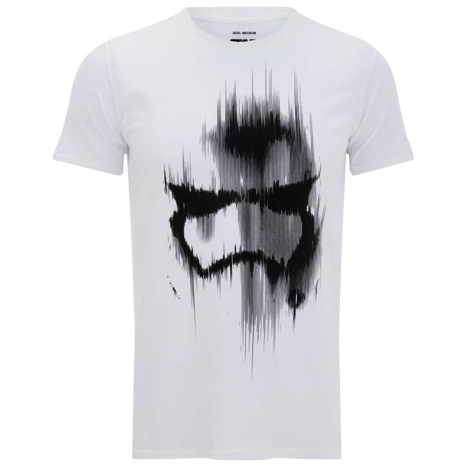 Star Wars Men's Stormtrooper Mask T-Shirt White Merchandise