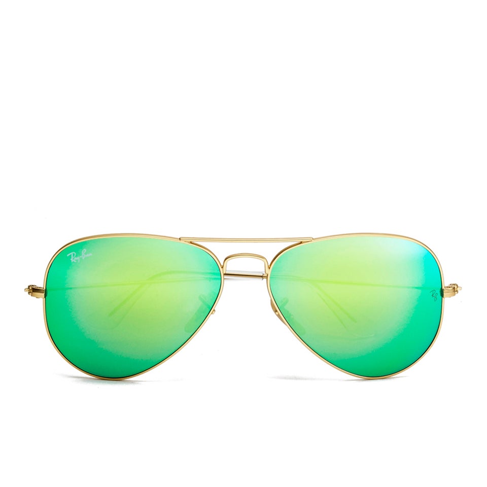 Ray-Ban Aviator Large Metal Sunglasses - Mirror Multi Blue