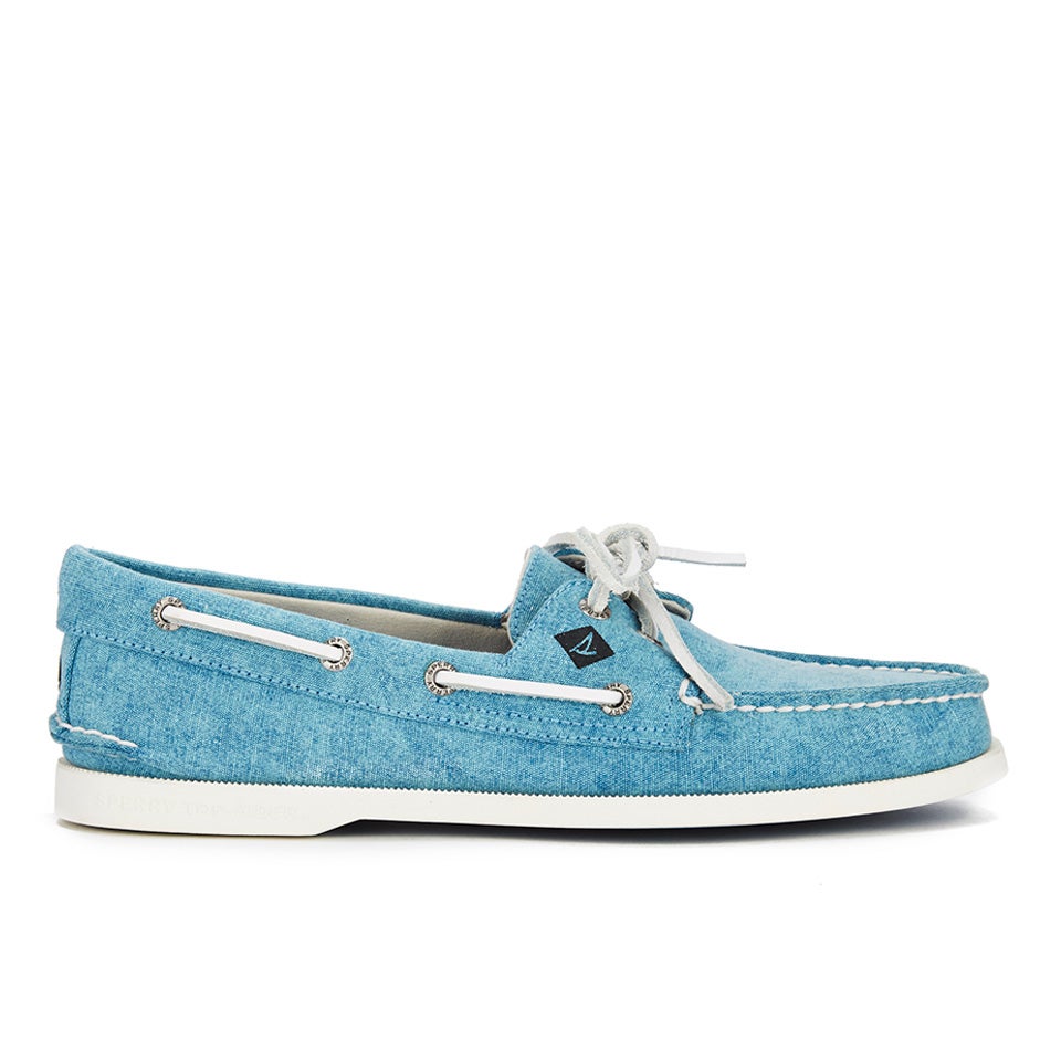 Sperry canvas boat discount shoes