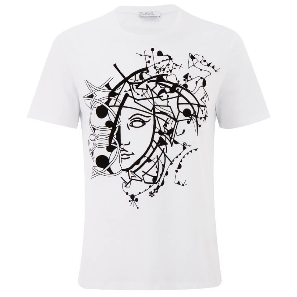 Save 15% Versace Cotton Medusa Undershirt in White for Men Mens Clothing T-shirts Short sleeve t-shirts 
