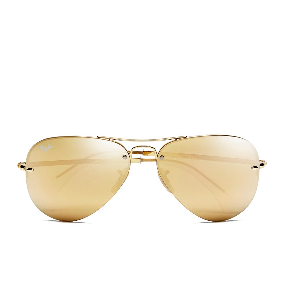 Ray-Ban Aviator Sunglasses - Gold