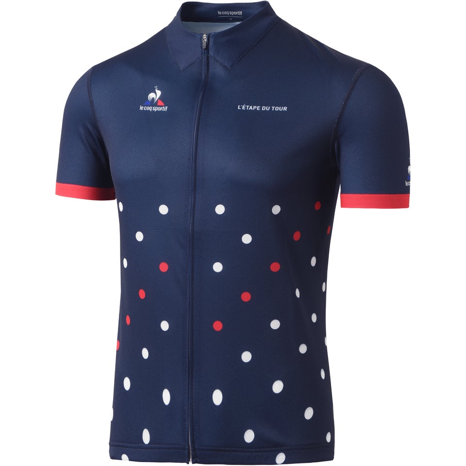 Le Coq Sportif Etape du Tour 2016 Replica Short Sleeve Jersey Blue