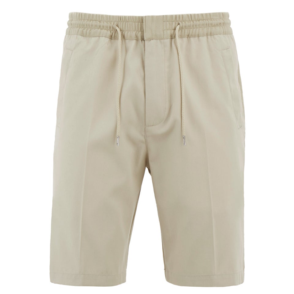 Folk Men's Lightweight Shorts - Stone - Free UK Delivery Available