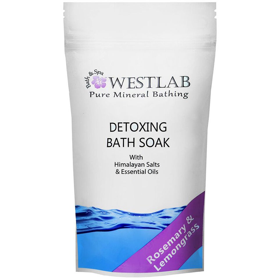 Westlab Detox Himalayan Salt Bath Soak LOOKFANTASTIC