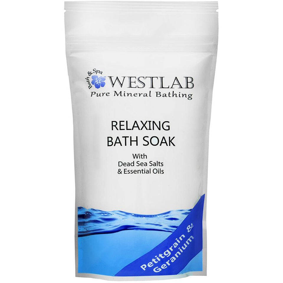 Westlab Relax Dead Sea Salt Bath Soak (500g) LOOKFANTASTIC